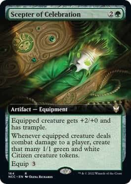 Scepter of Celebration (Extended Art) (164) (NCC)