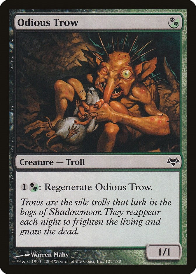 Image for Odious Trow (125) (EVE) - Magic: The Gathering