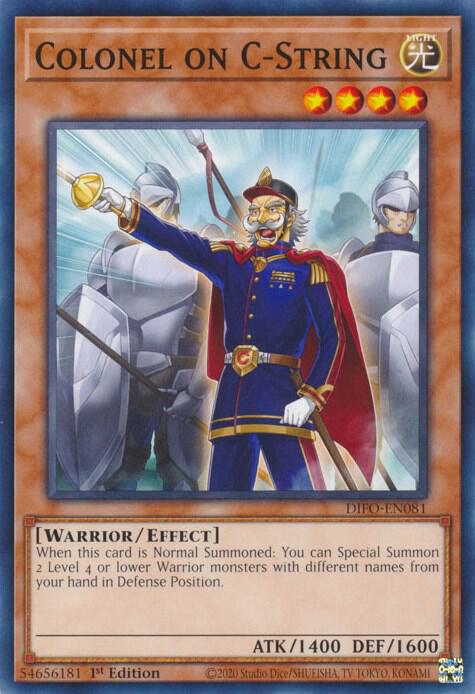 Colonel on C-String (DIFO-EN081) (DIFO)