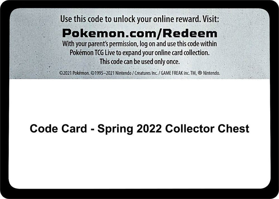 Code Card - Spring 2022 Collector Chest (MCAP)