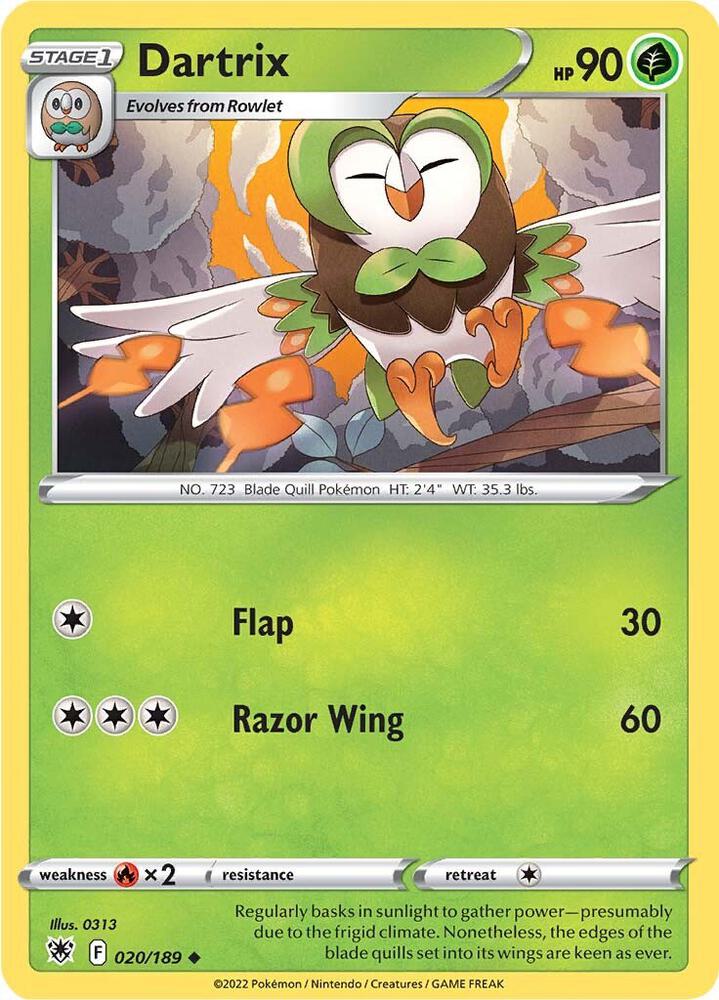 Dartrix (020/189) (SWSH10)
