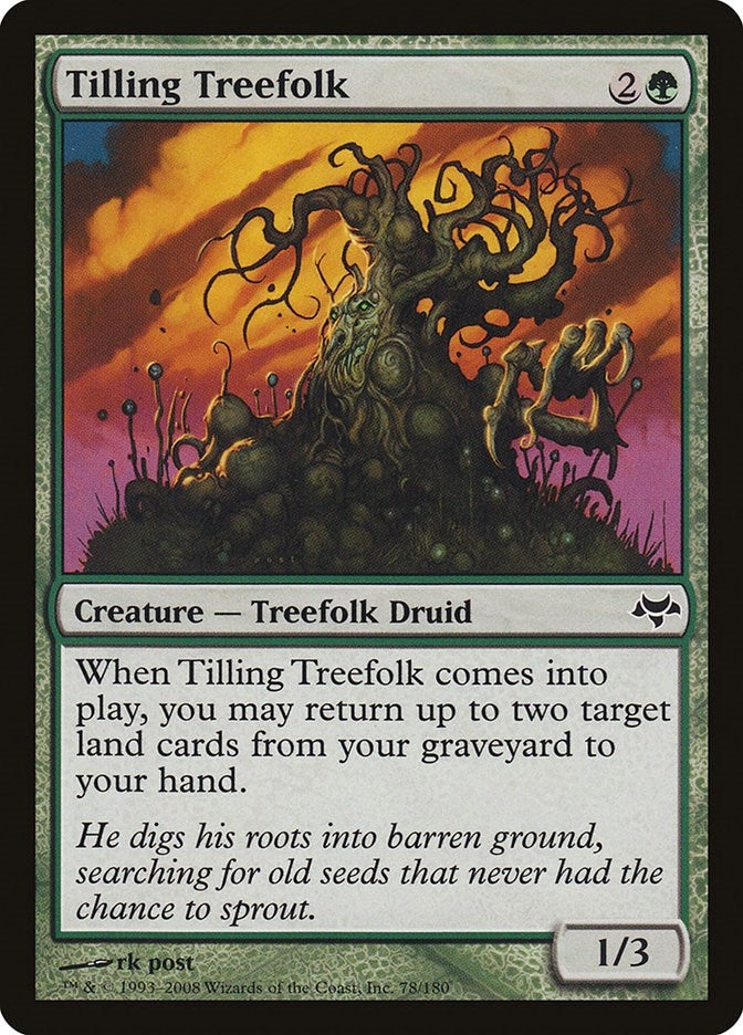 Image for Tilling Treefolk (78) (EVE) - Magic: The Gathering