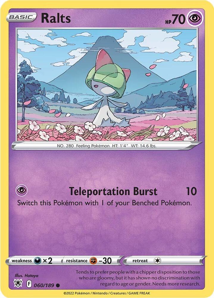 Ralts (060/189) (SWSH10)