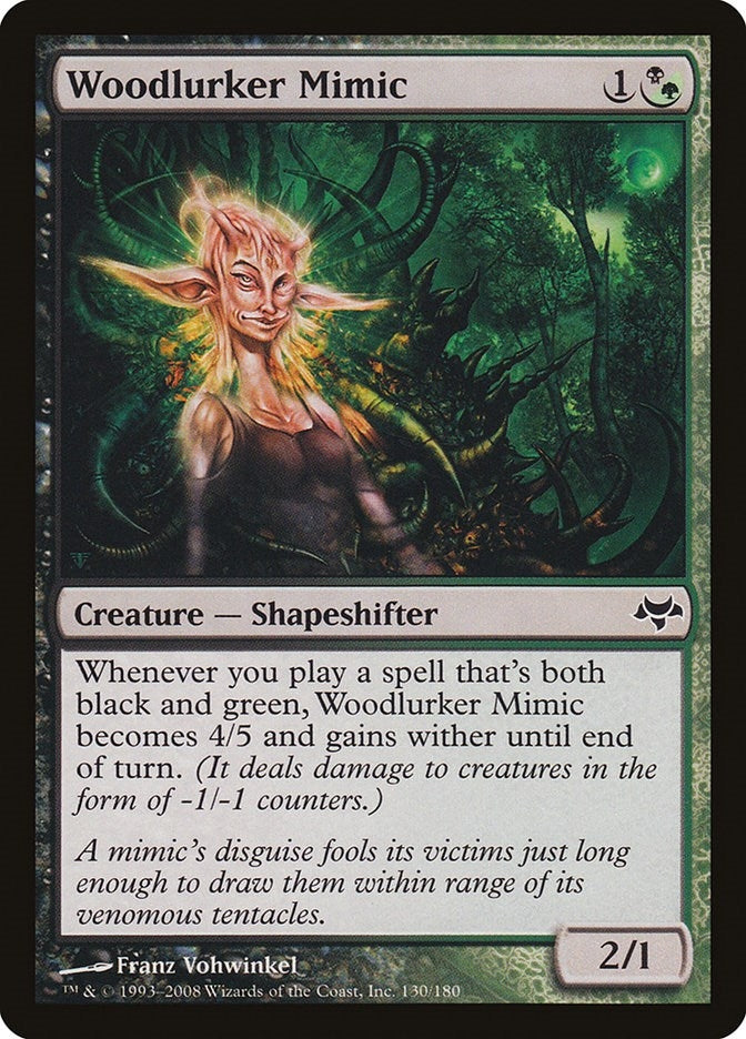 Image for Woodlurker Mimic (130) (EVE) - Magic: The Gathering