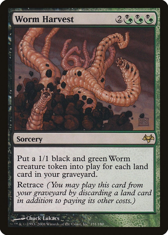Image for Worm Harvest (131) (EVE) - Magic: The Gathering