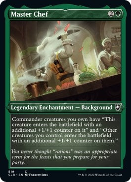Master Chef (Foil Etched) (519) (CLB)