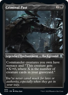 Criminal Past (Foil Etched) (494) (CLB)
