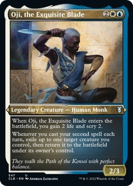 Oji, the Exquisite Blade (Foil Etched) (547) (CLB)