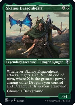 Skanos Dragonheart (Foil Etched) (521) (CLB)