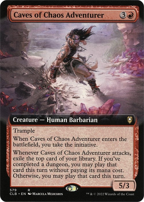 Caves of Chaos Adventurer (Extended Art) (579) (CLB)