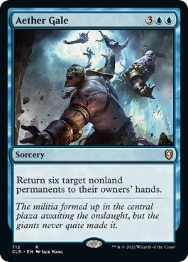 Image for Aether Gale (712) (CLB) - Magic: The Gathering
