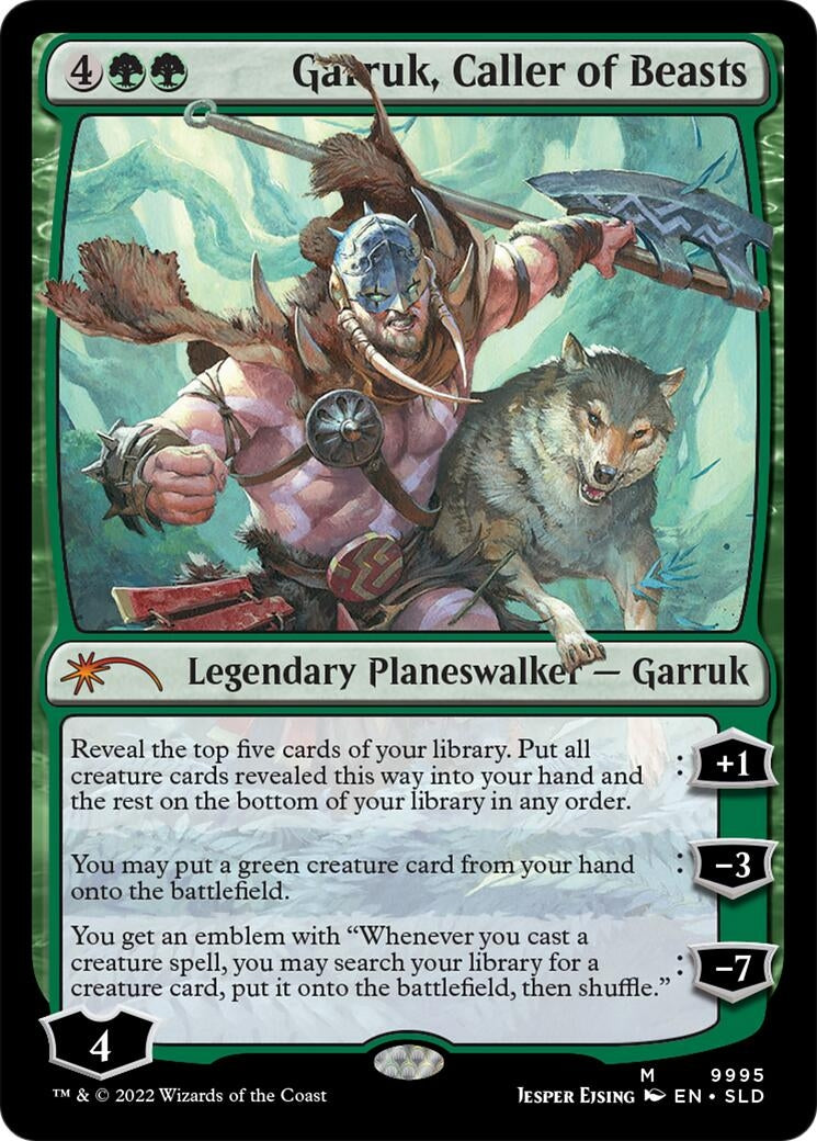 Garruk, Caller of Beasts (9995) (SLD)