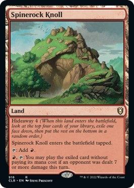Image for Spinerock Knoll (916) (CLB) - Magic: The Gathering