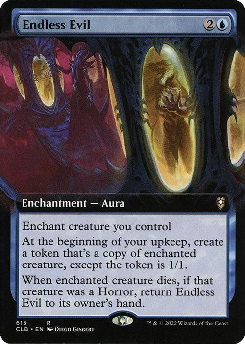 Image for Endless Evil (Extended Art) (615) (CLB) - Magic: The Gathering
