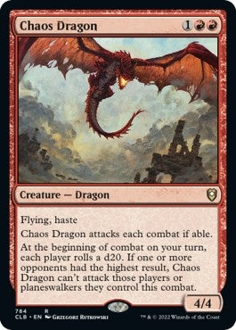 Image for Chaos Dragon (784) (CLB) - Magic: The Gathering