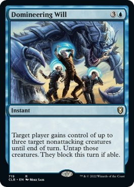 Image for Domineering Will (719) (CLB) - Magic: The Gathering