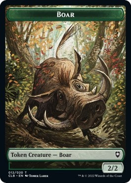 Boar Token (12) (CLB)