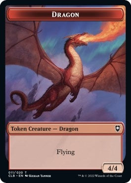 Image for Dragon Token (11) (CLB) - Magic: The Gathering