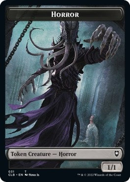 Horror // Centaur Double-Sided Token (31 // 39) (CLB)