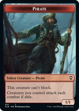 Image for Pirate // Goblin Double-Sided Token (37 // 34) (CLB) - Magic: The Gathering