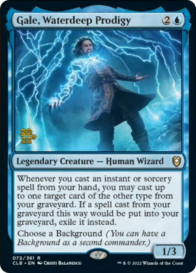 Gale, Waterdeep Prodigy (72) (PRE)