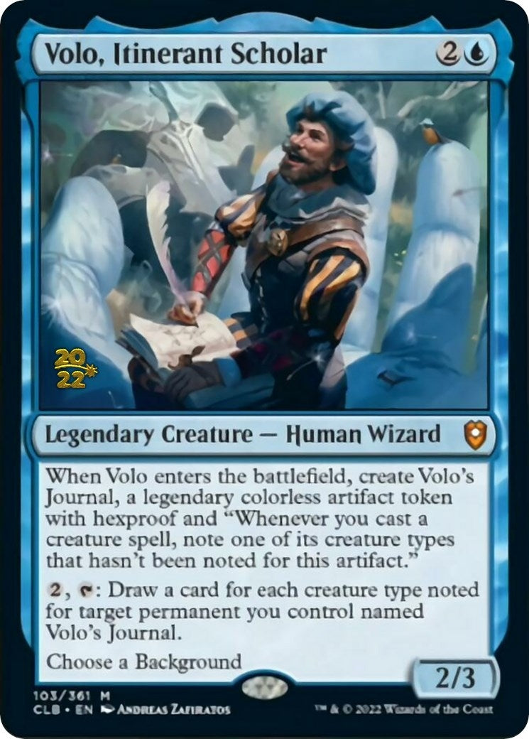 Volo, Itinerant Scholar (103) (PRE)