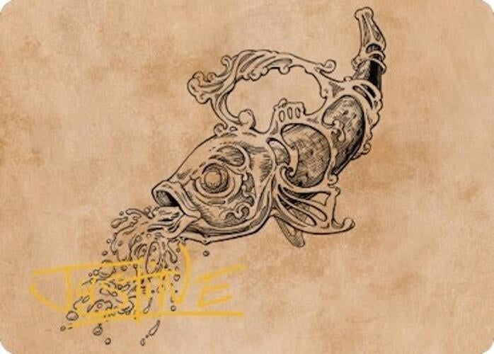 Decanter of Endless Water Art Card (Gold-Stamped Signature) (79) (ASCLB)