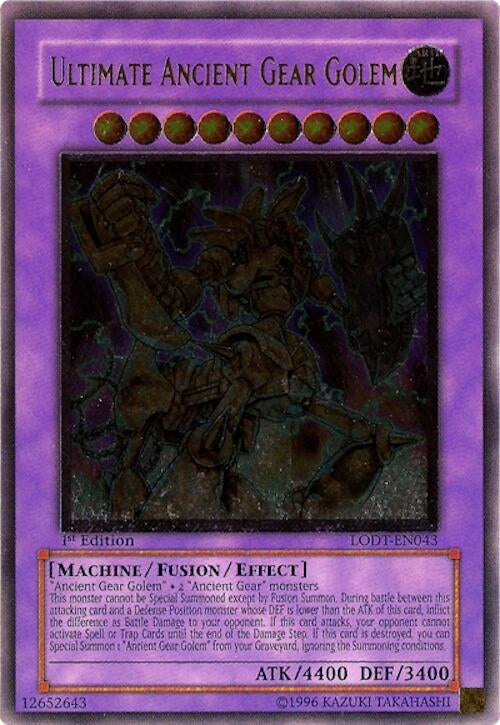 Ultimate Ancient Gear Golem (UTR) (LODT-EN043) (LODT)