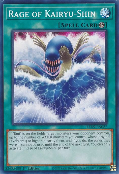 Rage of Kairyu-Shin (LED9-EN027) (LED9)