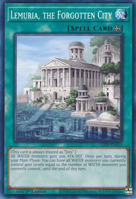 Lemuria, the Forgotten City (LED9-EN055) (LED9)