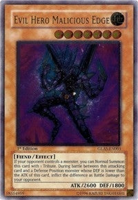 Evil HERO Malicious Edge (UTR) (GLAS-EN003) (GLAS)