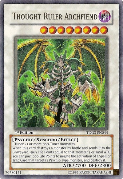 Thought Ruler Archfiend (TDGS-EN044) (TDGS)