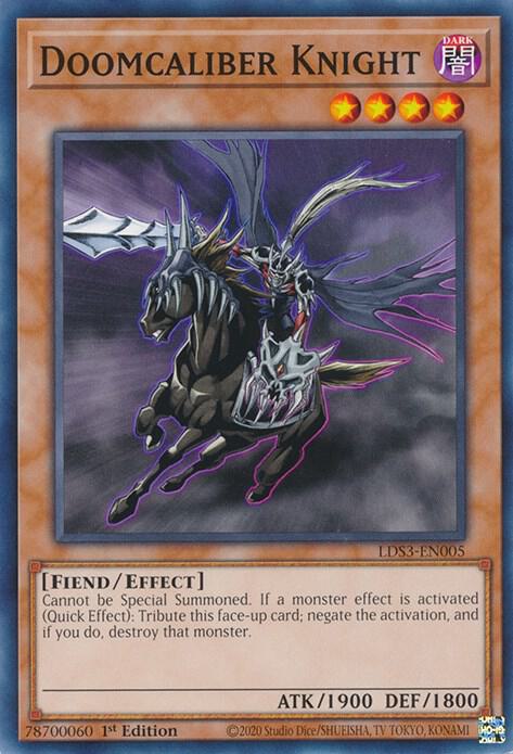 Doomcaliber Knight (LDS3-EN005) (LDS3)