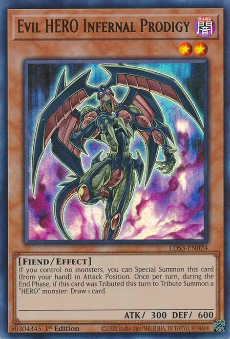 Evil HERO Infernal Prodigy (LDS3-EN024) (LDS3)
