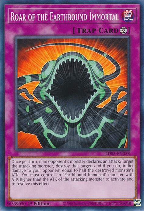 Roar of the Earthbound Immortal (LDS3-EN058) (LDS3)