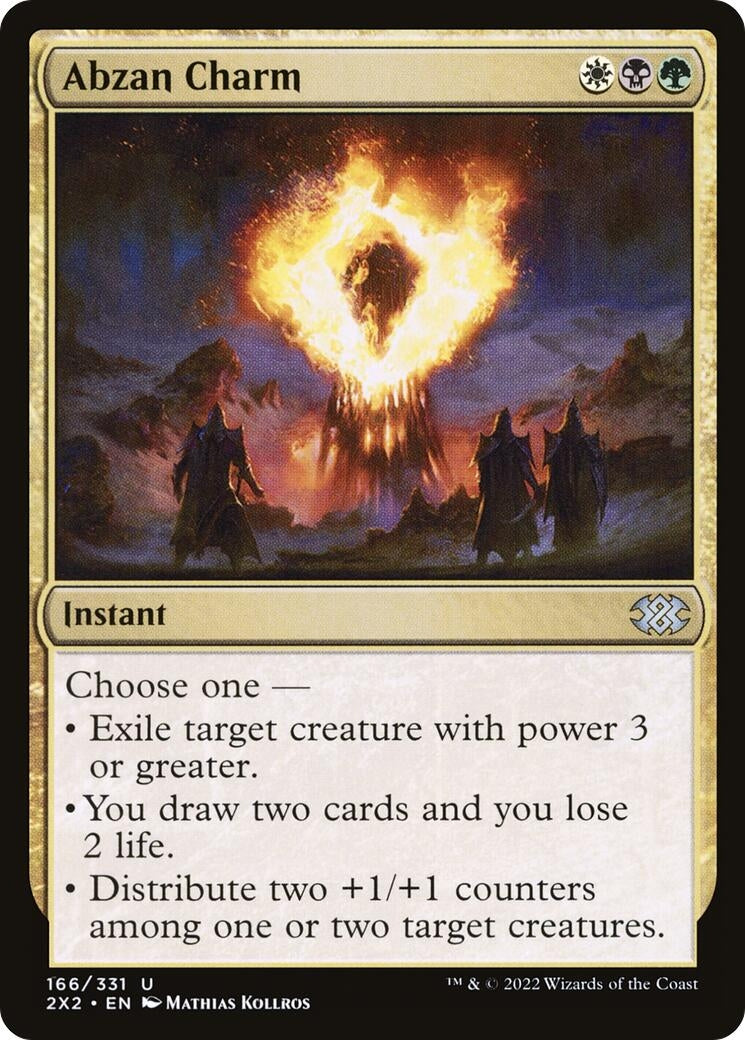 Image for Abzan Charm (166) (2X2) - Magic: The Gathering