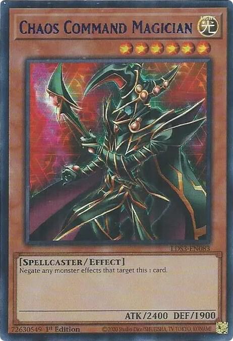 Chaos Command Magician (Blue) (LDS3-EN083) (LDS3)