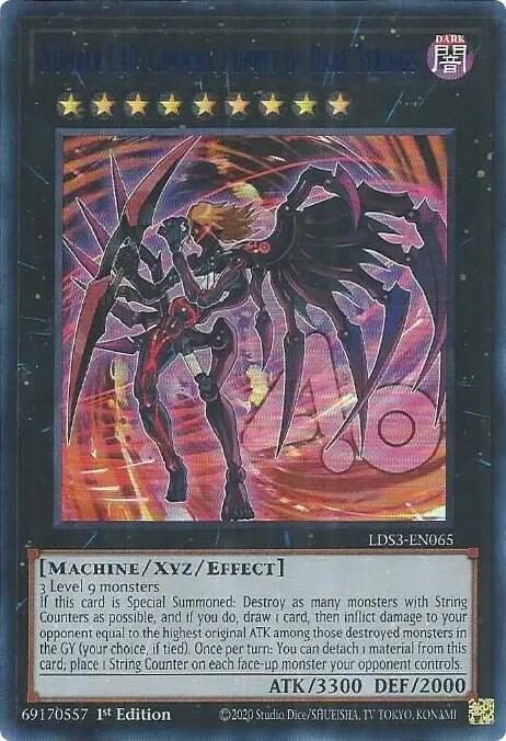 Number C40: Gimmick Puppet of Dark Strings (Blue) (LDS3-EN065) (LDS3)