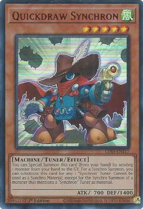 Quickdraw Synchron (Red) (LDS3-EN117) (LDS3)