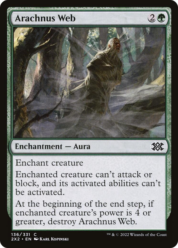 Image for Arachnus Web (136) (2X2) - Magic: The Gathering