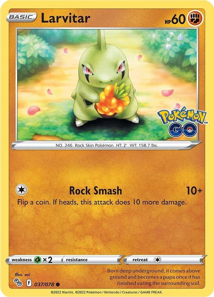 Larvitar (037/078) (PGO)