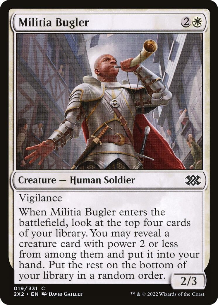 Militia Bugler (19) (2X2)