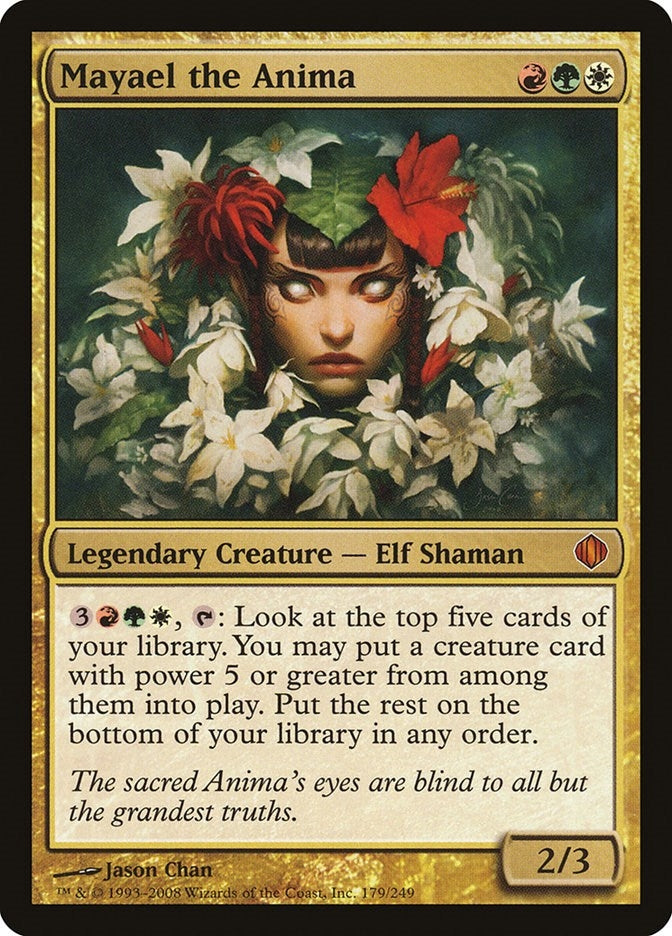 Image for Mayael the Anima (179) (ALA) - Magic: The Gathering