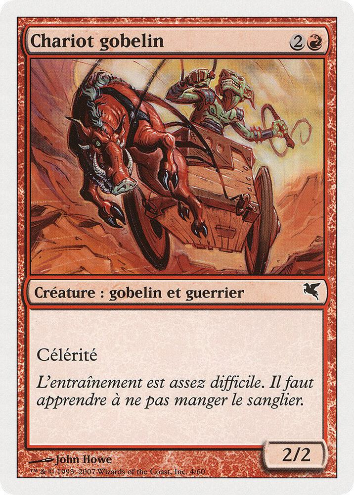 Goblin Chariot (French) - "Chariot gobelin" (I4) (PSAL)