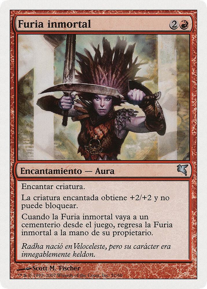 Undying Rage (Spanish) - "Furia inmortal" (I51) (PSAL)