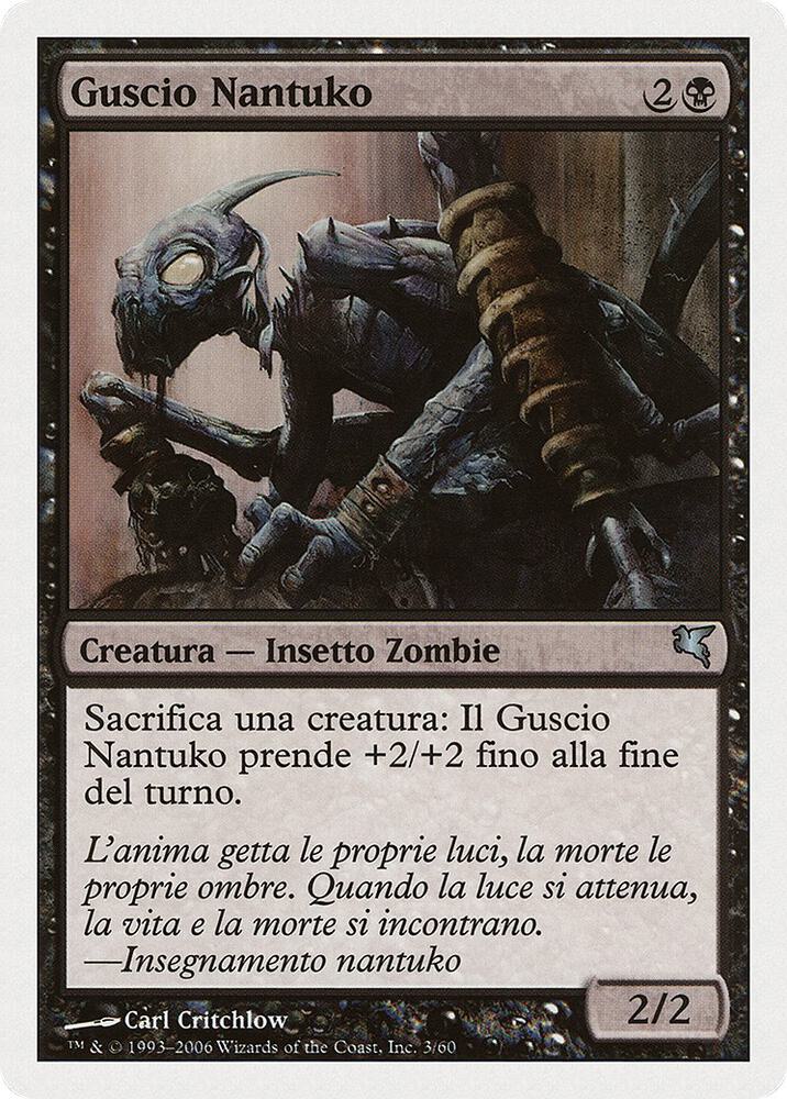 Nantuko Husk (Italian) - "Guscio Nantuko" (F3) (PSAL)
