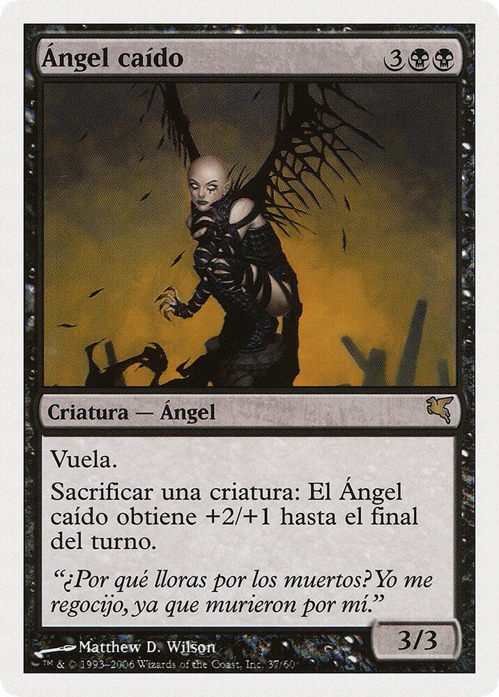 Fallen Angel (Spanish) - "Ángel caído" (F37) (PSAL)
