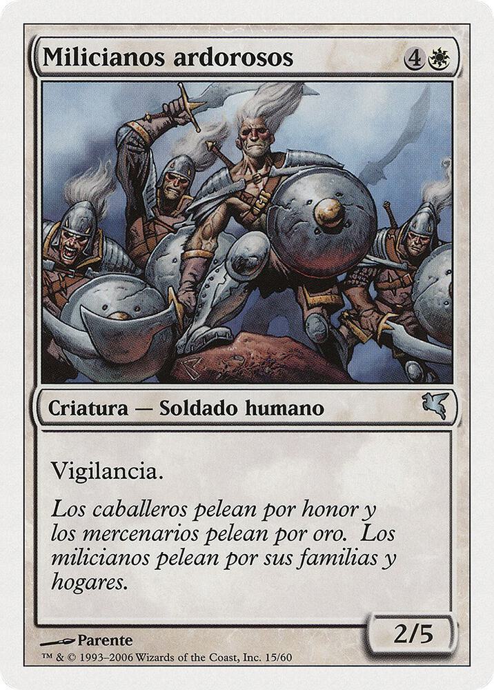 Ardent Militia (Spanish) - "Milicianos ardorosos" (G15) (PSAL)