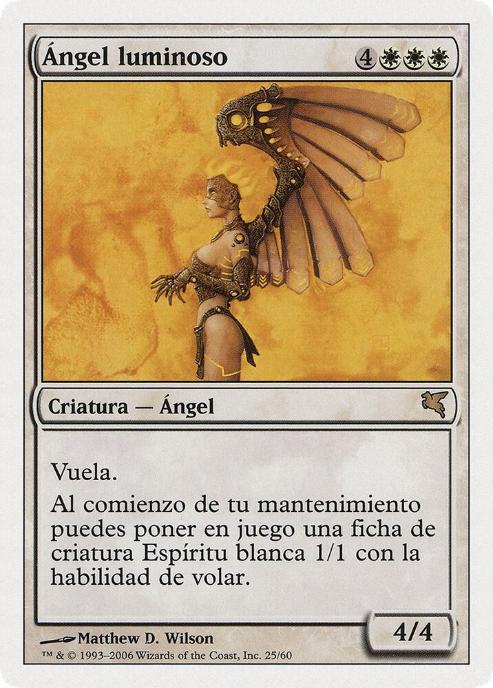 Luminous Angel (Spanish) - "Ángel luminoso" (G25) (PSAL)