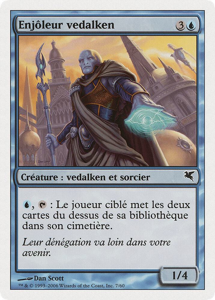 Vedalken Entrancer (French) - "Enjôleur vedalken" (H7) (PSAL)